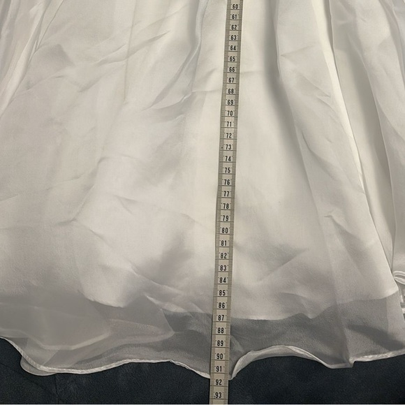 Mac Duggal Ruffle Shoulder Minidress - Picture 11 of 11